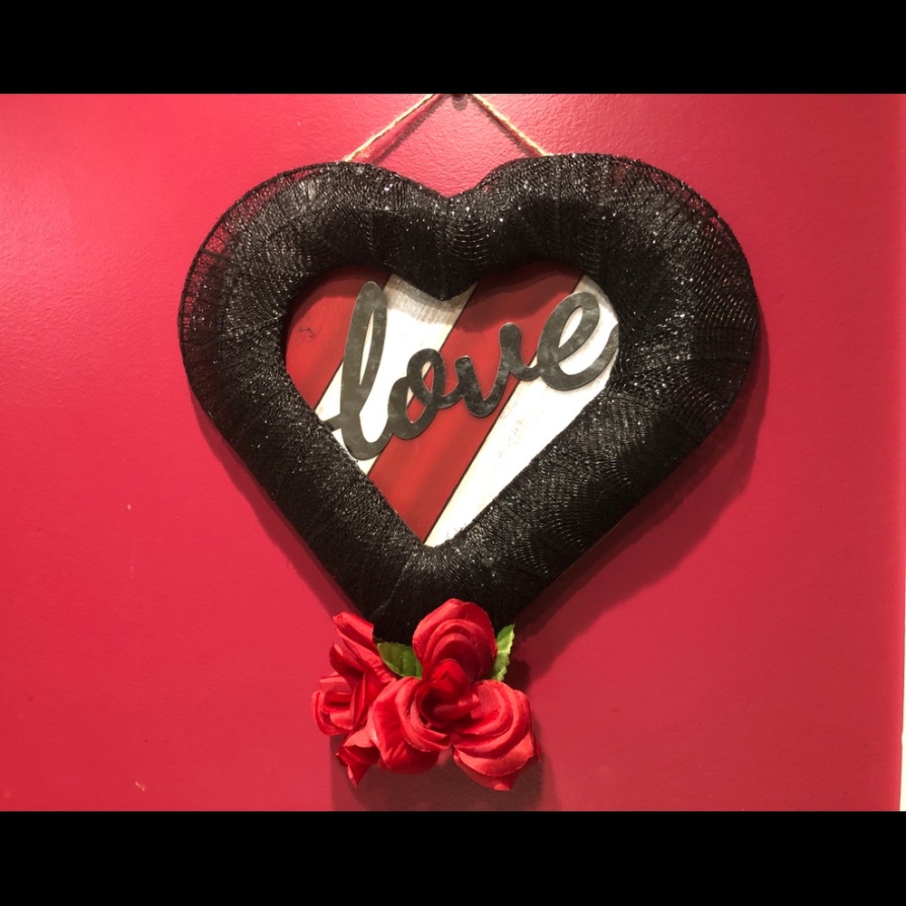 Valentine Love Wreath